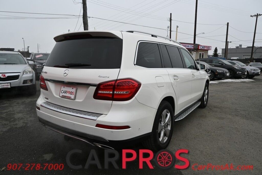 2017 Mercedes-Benz GLS 450 4MATIC AWD - Premium Pkg - Power & Heated Leather Seats - 3-Zone Climate Control - Navigation - Bluetooth - 360 Surround View Camera - Blind Sport Alert - Push Button Start - Power 3rd Row Seating - Seats 7 - Power Liftgate - Tow Pkg Anchorage AK