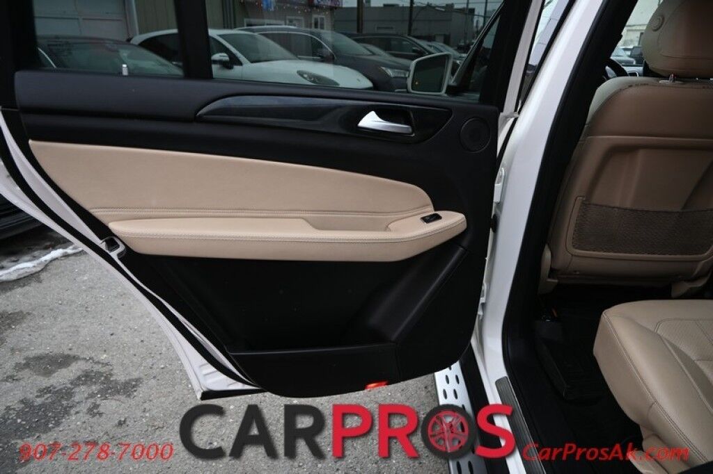 2017 Mercedes-Benz GLS 450 4MATIC AWD - Premium Pkg - Power & Heated Leather Seats - 3-Zone Climate Control - Navigation - Bluetooth - 360 Surround View Camera - Blind Sport Alert - Push Button Start - Power 3rd Row Seating - Seats 7 - Power Liftgate - Tow Pkg Anchorage AK