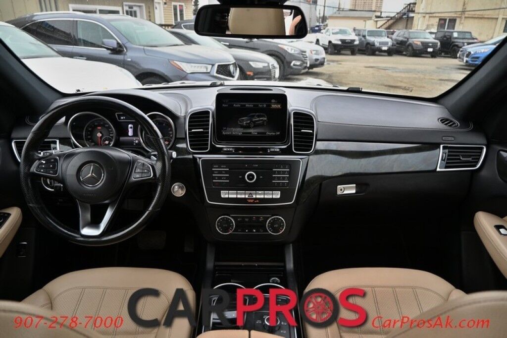 2017 Mercedes-Benz GLS 450 4MATIC AWD - Premium Pkg - Power & Heated Leather Seats - 3-Zone Climate Control - Navigation - Bluetooth - 360 Surround View Camera - Blind Sport Alert - Push Button Start - Power 3rd Row Seating - Seats 7 - Power Liftgate - Tow Pkg Anchorage AK