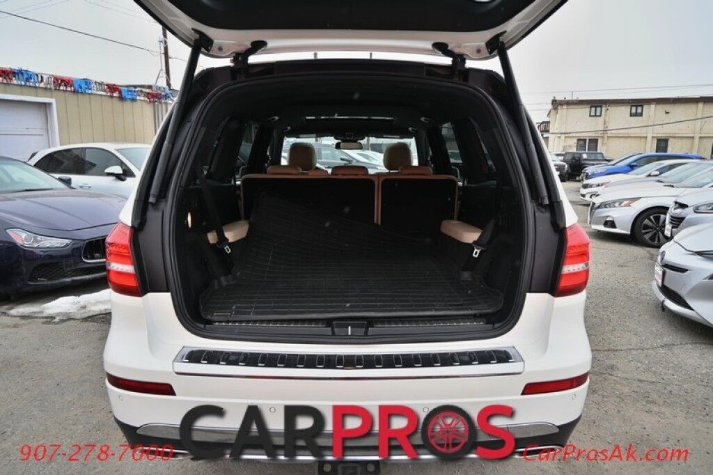 2017 Mercedes-Benz GLS 450 4MATIC AWD - Premium Pkg - Power & Heated Leather Seats - 3-Zone Climate Control - Navigation - Bluetooth - 360 Surround View Camera - Blind Sport Alert - Push Button Start - Power 3rd Row Seating - Seats 7 - Power Liftgate - Tow Pkg Anchorage AK