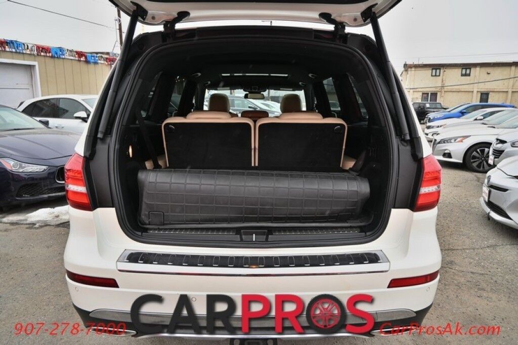 2017 Mercedes-Benz GLS 450 4MATIC AWD - Premium Pkg - Power & Heated Leather Seats - 3-Zone Climate Control - Navigation - Bluetooth - 360 Surround View Camera - Blind Sport Alert - Push Button Start - Power 3rd Row Seating - Seats 7 - Power Liftgate - Tow Pkg Anchorage AK