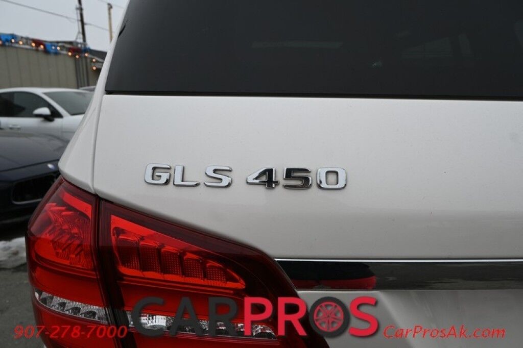 2017 Mercedes-Benz GLS 450 4MATIC AWD - Premium Pkg - Power & Heated Leather Seats - 3-Zone Climate Control - Navigation - Bluetooth - 360 Surround View Camera - Blind Sport Alert - Push Button Start - Power 3rd Row Seating - Seats 7 - Power Liftgate - Tow Pkg Anchorage AK