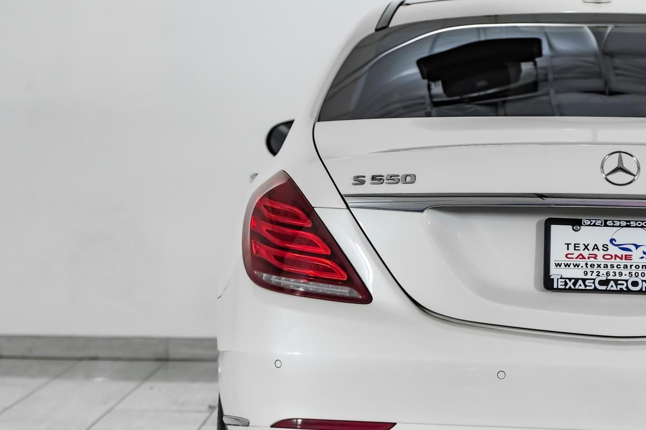 2017 Mercedes-Benz S 550 4MATIC PREMIUM PKG WARMTH & COMFORT PKG NAVIGATION PANORAMA LEAT Carrollton TX