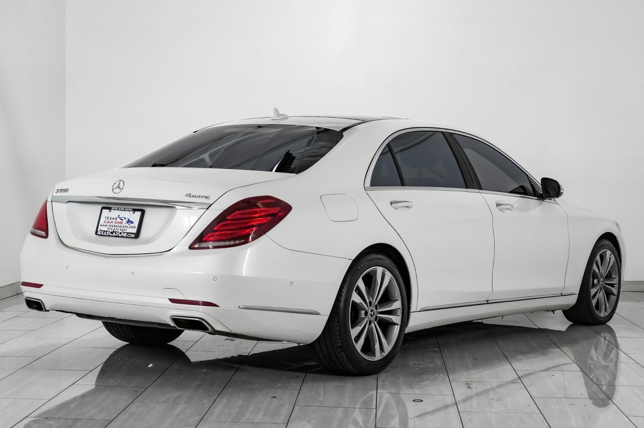 2017 Mercedes-Benz S 550 4MATIC PREMIUM PKG WARMTH & COMFORT PKG NAVIGATION PANORAMA LEAT Carrollton TX