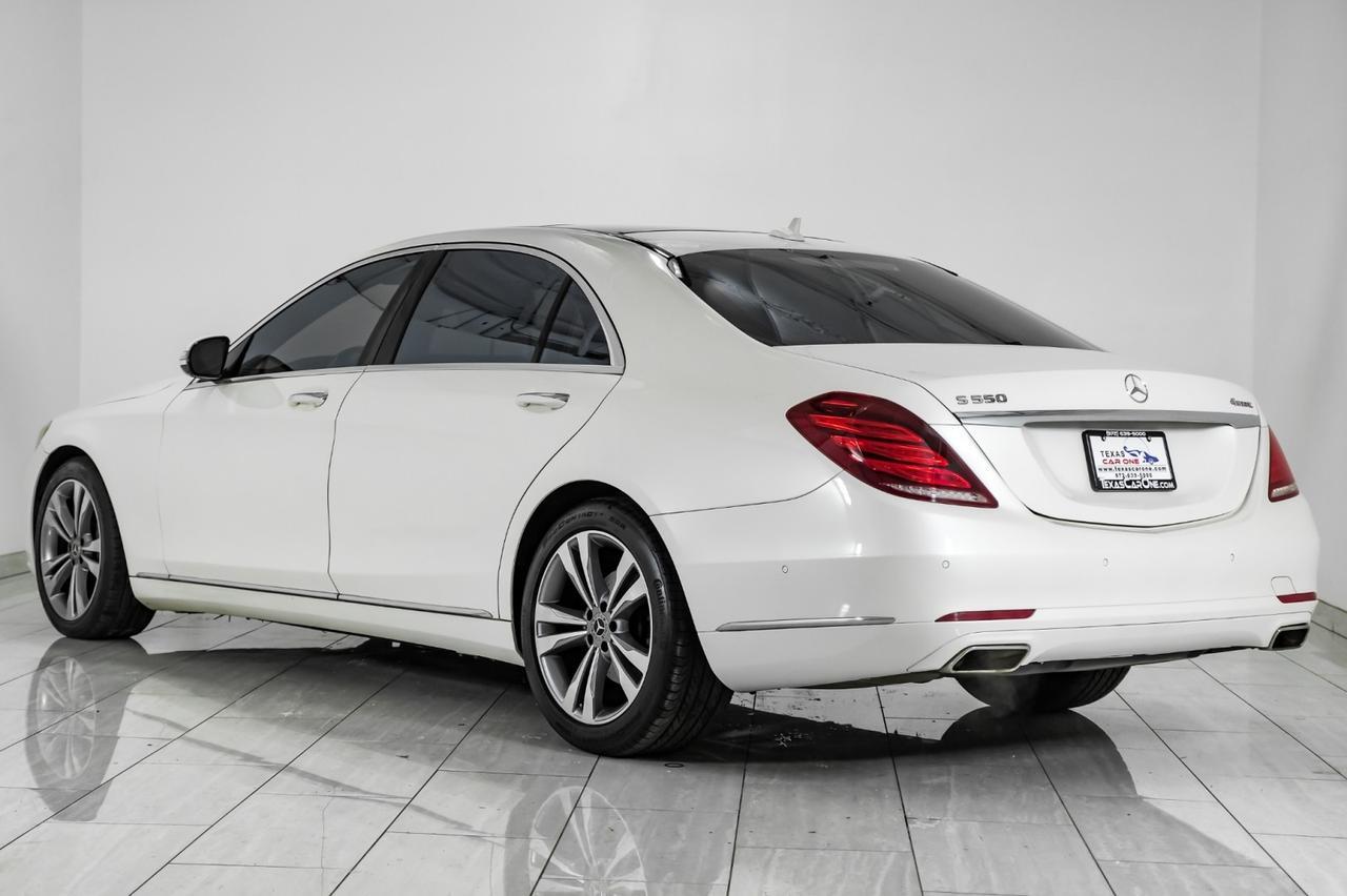 2017 Mercedes-Benz S 550 4MATIC PREMIUM PKG WARMTH & COMFORT PKG NAVIGATION PANORAMA LEAT Carrollton TX