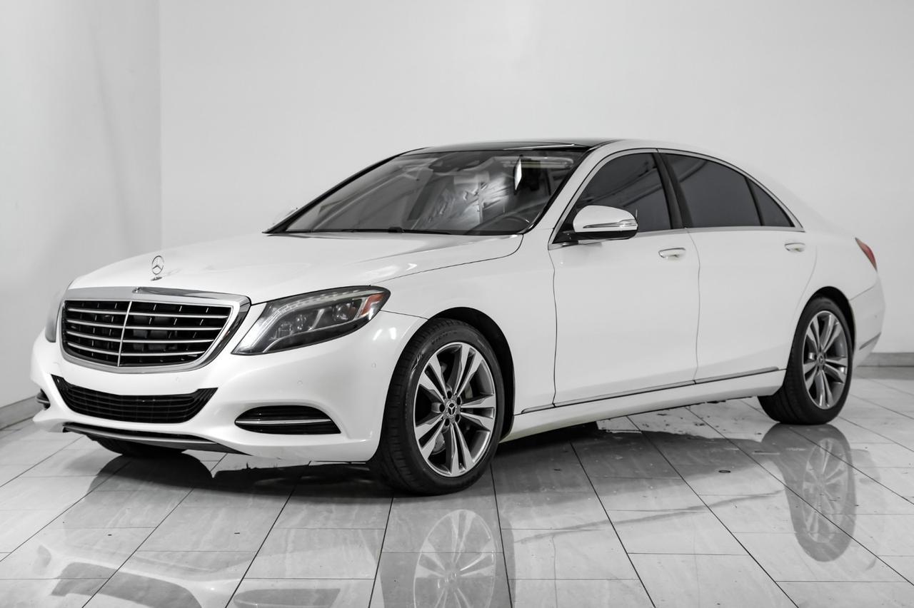 2017 Mercedes-Benz S 550 4MATIC PREMIUM PKG WARMTH & COMFORT PKG NAVIGATION PANORAMA LEAT Carrollton TX