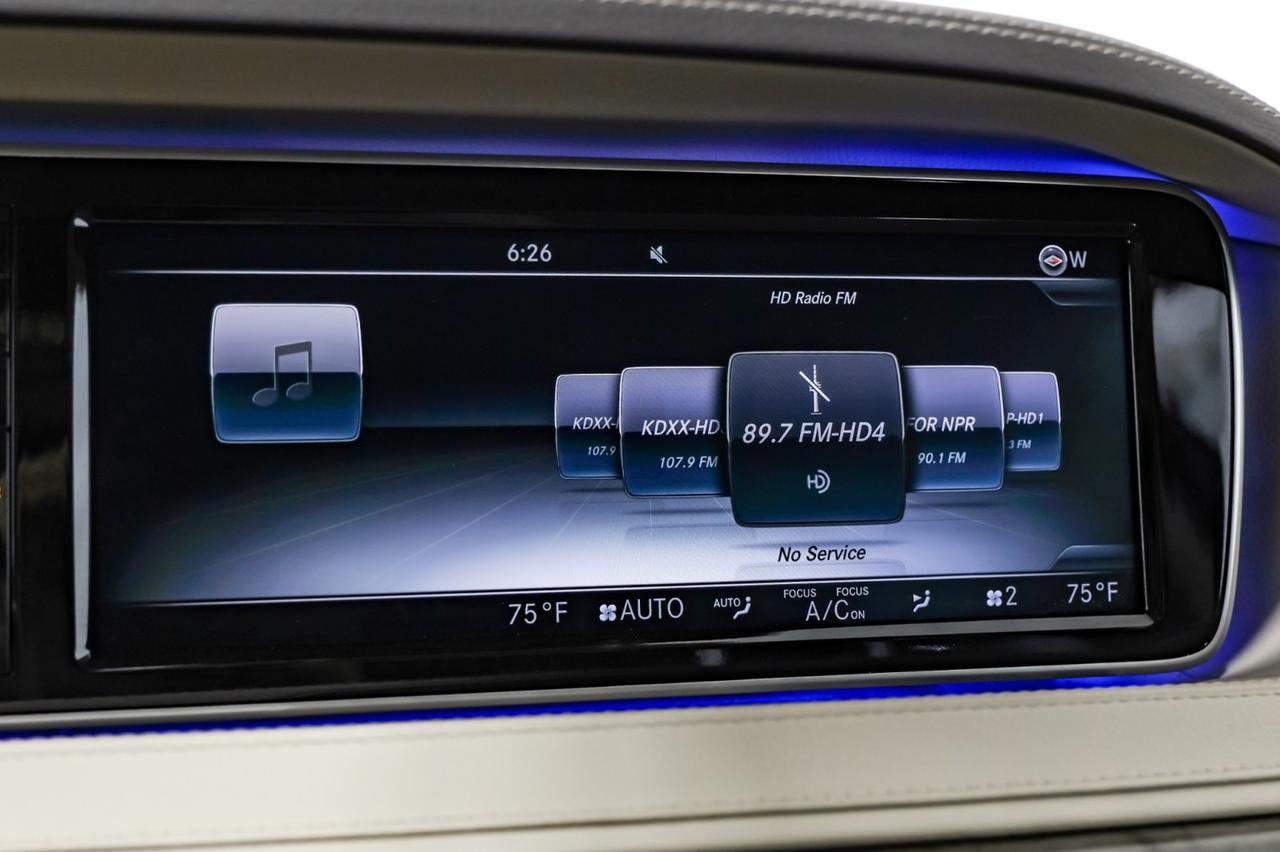 2017 Mercedes-Benz S 550 4MATIC PREMIUM PKG WARMTH & COMFORT PKG NAVIGATION PANORAMA LEAT Carrollton TX