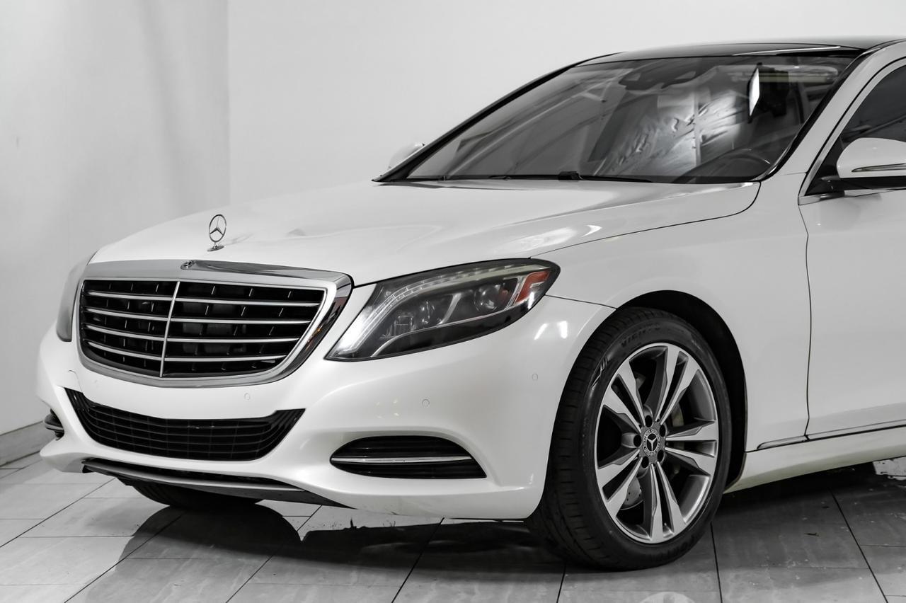 2017 Mercedes-Benz S 550 4MATIC PREMIUM PKG WARMTH & COMFORT PKG NAVIGATION PANORAMA LEAT Carrollton TX
