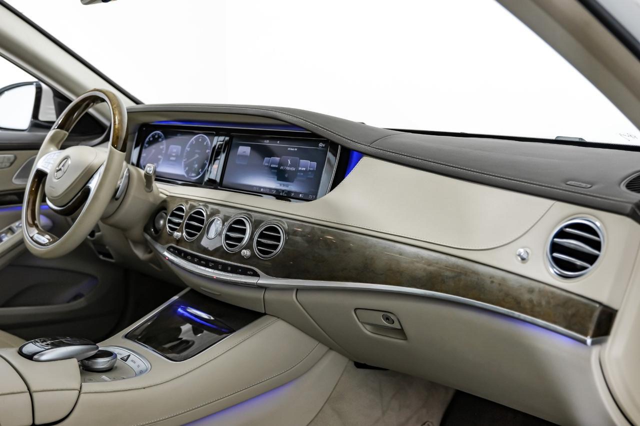 2017 Mercedes-Benz S 550 4MATIC PREMIUM PKG WARMTH & COMFORT PKG NAVIGATION PANORAMA LEAT Carrollton TX