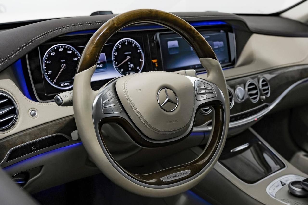 2017 Mercedes-Benz S 550 4MATIC PREMIUM PKG WARMTH & COMFORT PKG NAVIGATION PANORAMA LEAT Carrollton TX