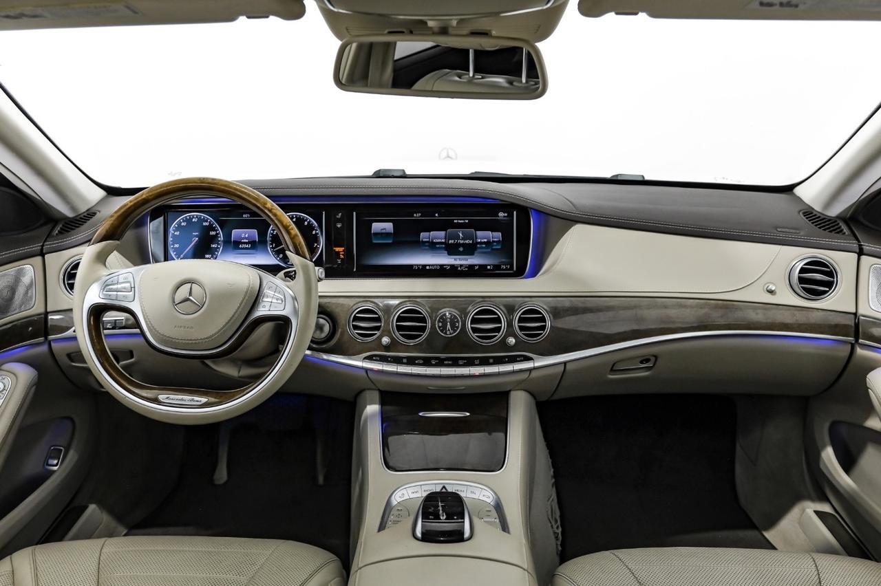 2017 Mercedes-Benz S 550 4MATIC PREMIUM PKG WARMTH & COMFORT PKG NAVIGATION PANORAMA LEAT Carrollton TX