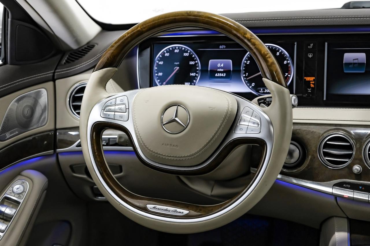 2017 Mercedes-Benz S 550 4MATIC PREMIUM PKG WARMTH & COMFORT PKG NAVIGATION PANORAMA LEAT Carrollton TX