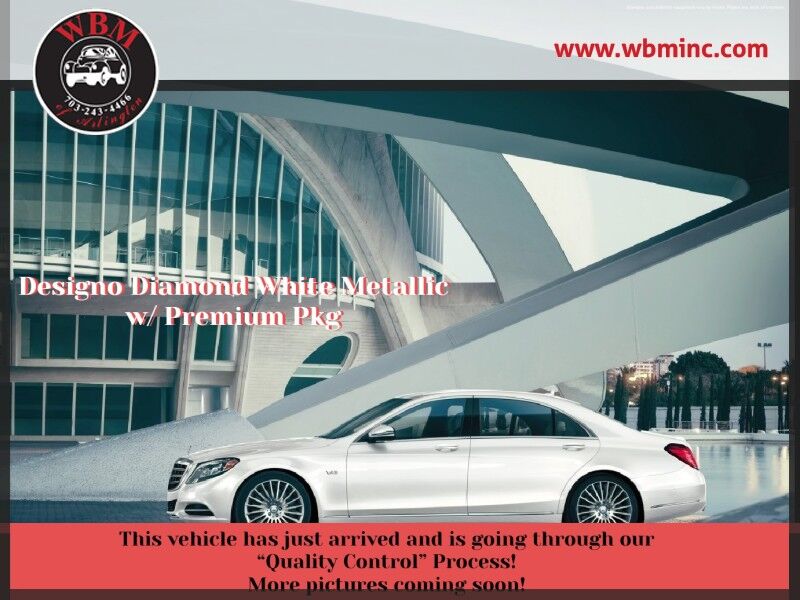 2017 Mercedes-Benz S 550 S 550 4MATIC w/ Premium Package