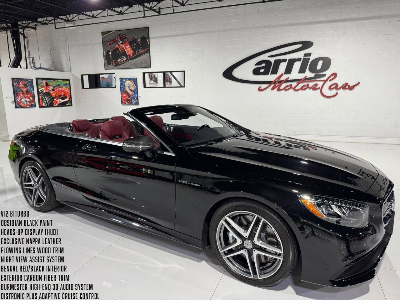 2017 Mercedes-Benz S-Class AMG S 65 Cabriolet V12 BITURBO!! TOO MANY OPTIONS TO LIST!!!