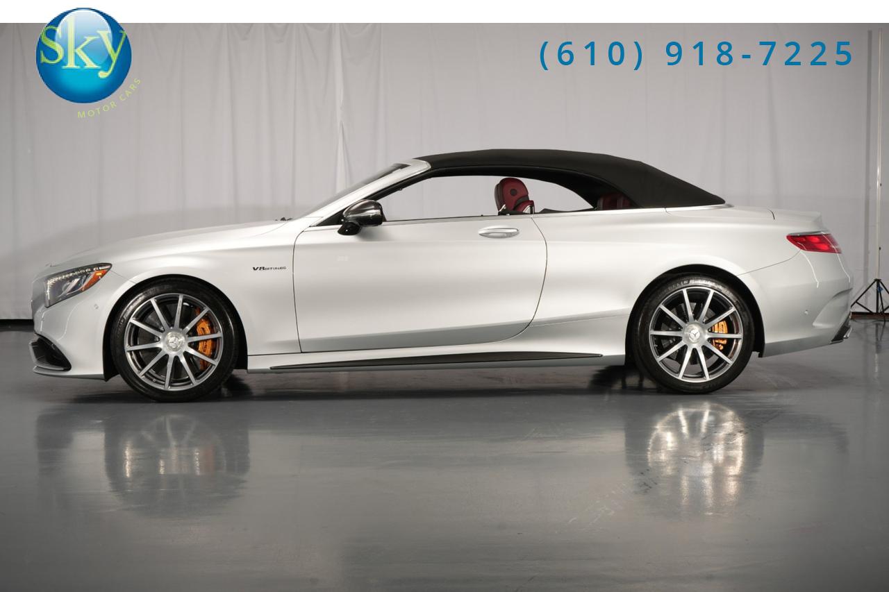 2017 Mercedes-Benz S-Class Cabriolet 4MATIC AWD AMG S 63