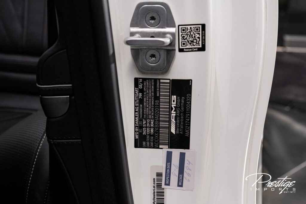 2017 Mercedes-Benz S-Class Cabriolet AMG S65 North Miami Beach FL