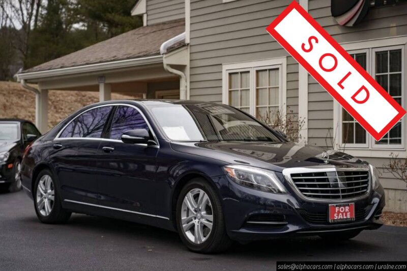 2017 Mercedes-Benz S-Class S 550 Boston MA