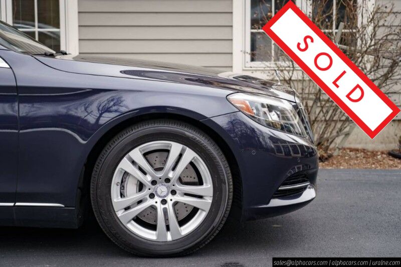 2017 Mercedes-Benz S-Class S 550 Boston MA