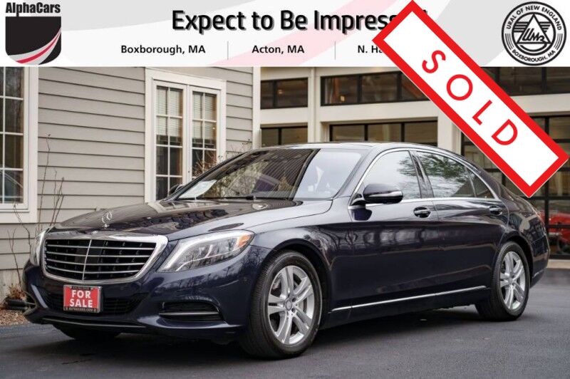 2017 Mercedes-Benz S-Class S 550 Boston MA
