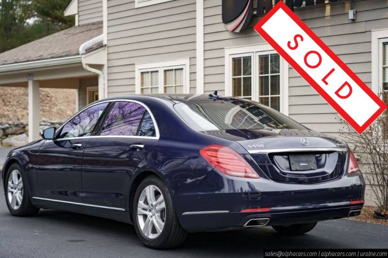 2017 Mercedes-Benz S-Class S 550 Boston MA