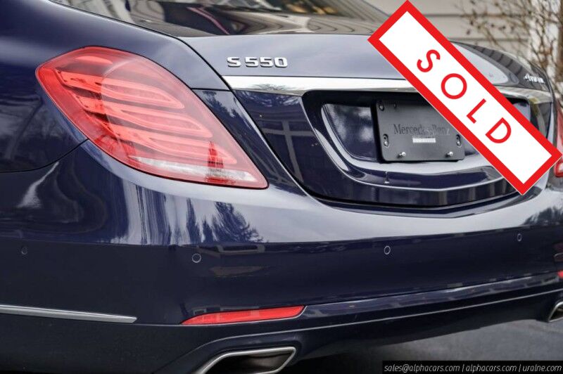 2017 Mercedes-Benz S-Class S 550 Boston MA