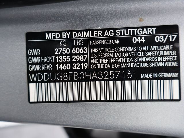 2017 Mercedes-Benz S-Class S 550 Oshkosh WI
