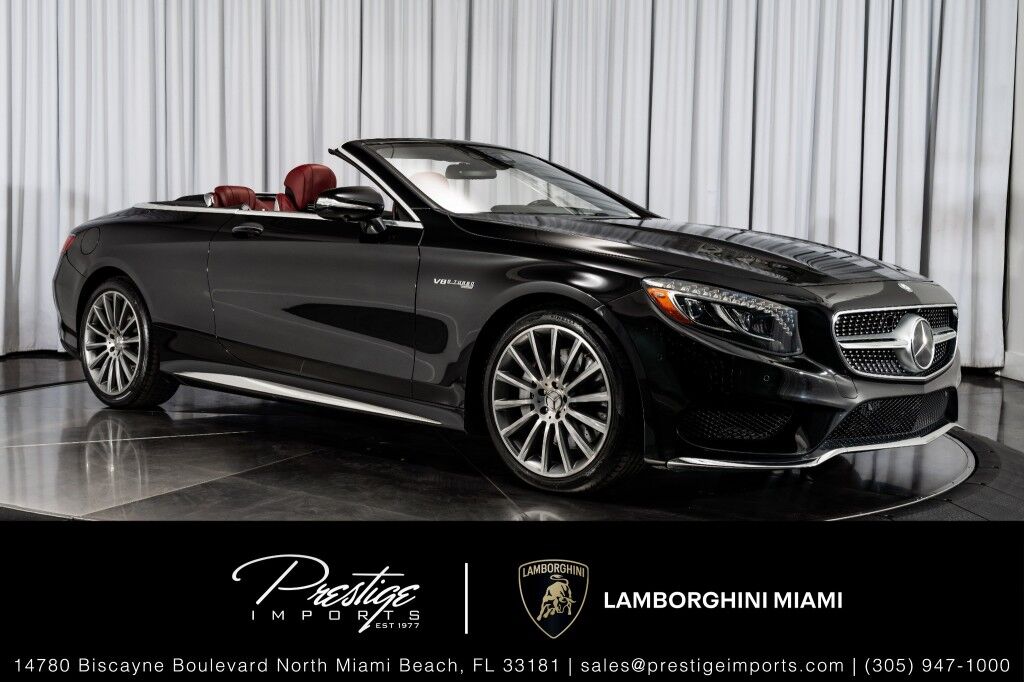 2017 Mercedes-Benz S550 Cabriolet