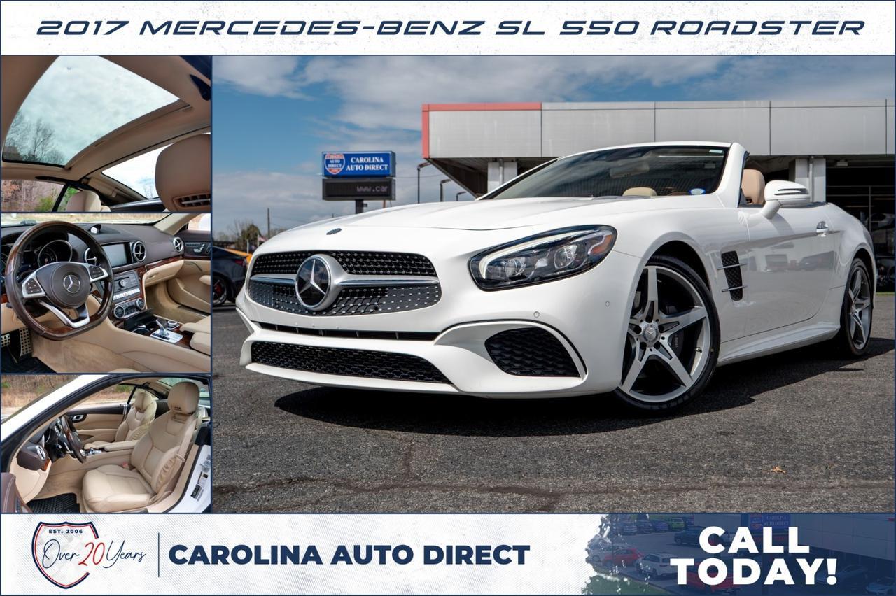 2017 Mercedes-Benz SL 550 Roadster / 4.7L V8 / Massage Seats / Assistance Package!