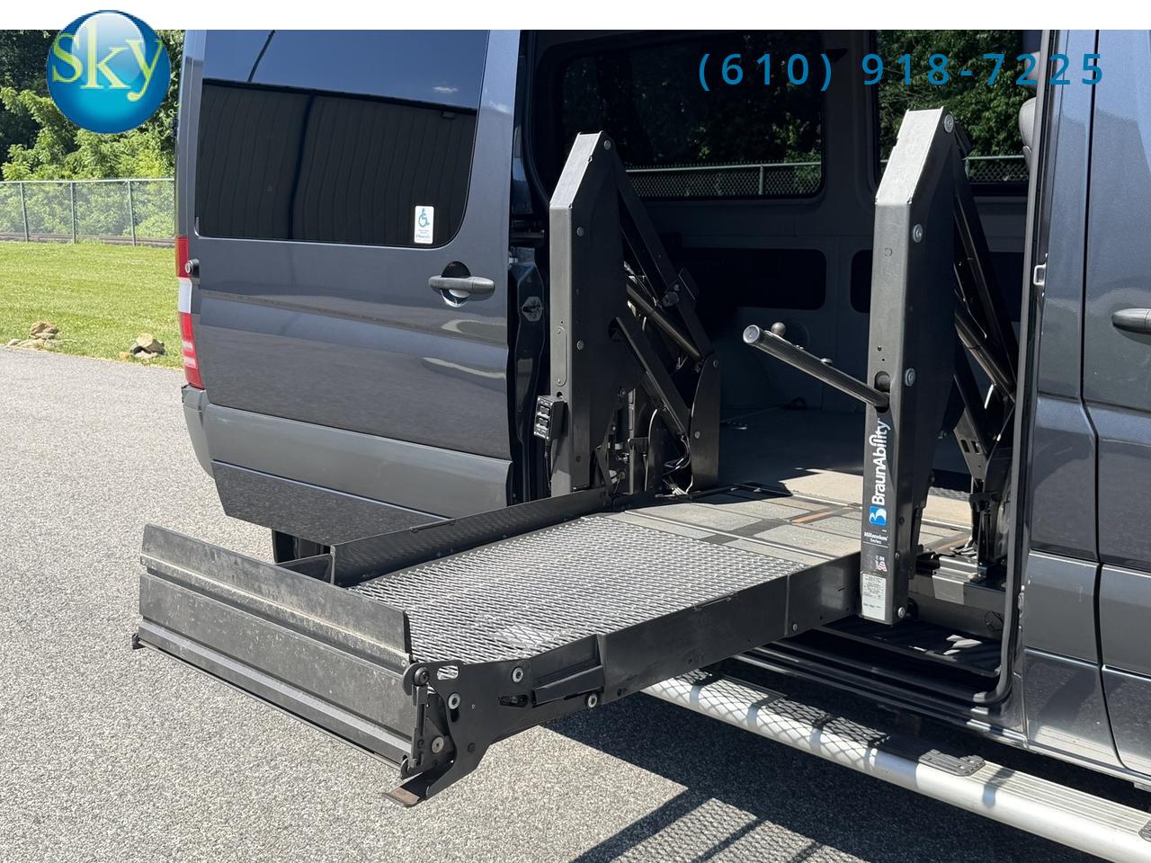 2017 Mercedes-Benz Sprinter Passenger Van 4x4 BraunAbility Power Wheelchair Access Van West Chester PA