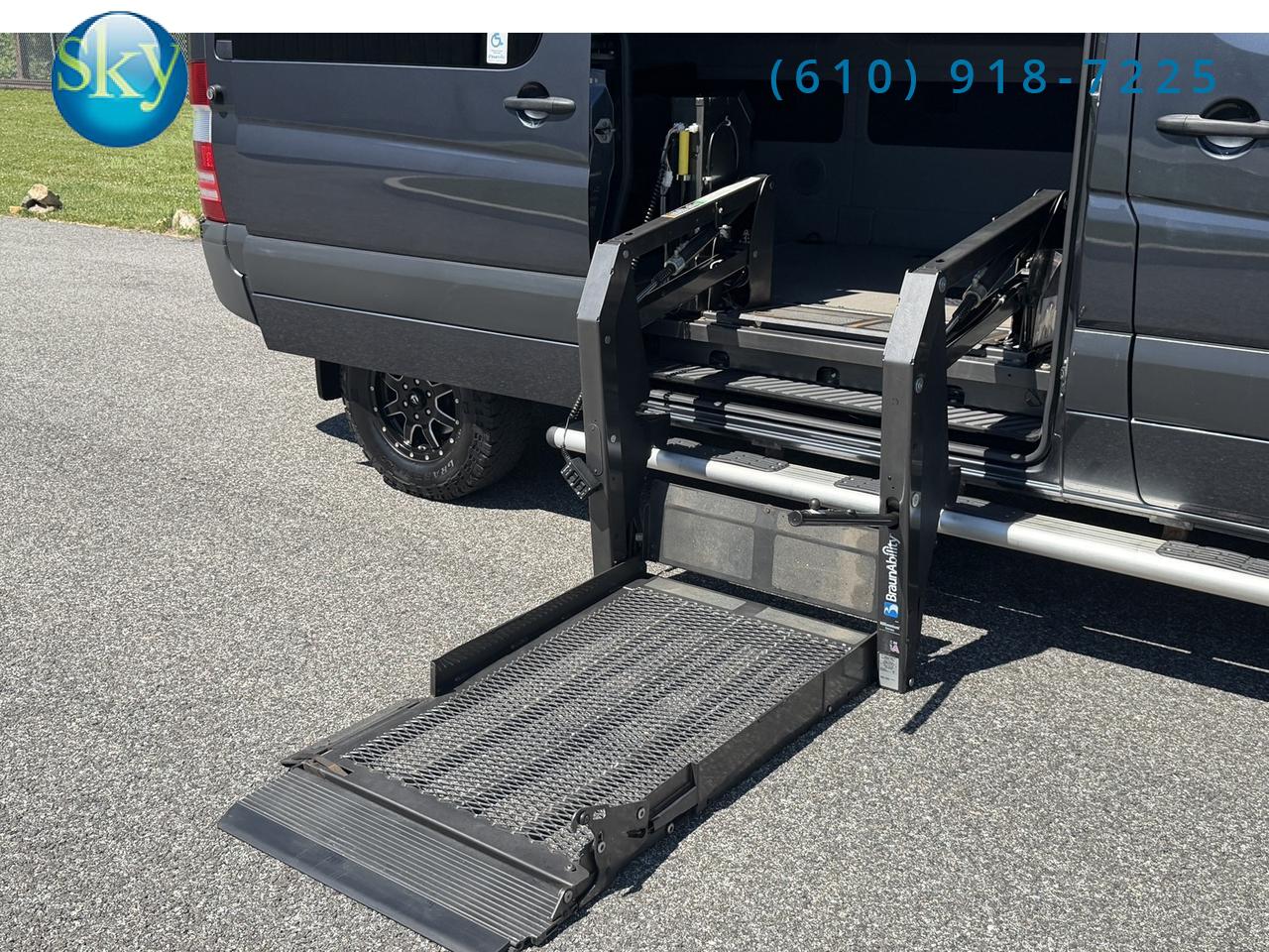 2017 Mercedes-Benz Sprinter Passenger Van 4x4 BraunAbility Power Wheelchair Access Van West Chester PA