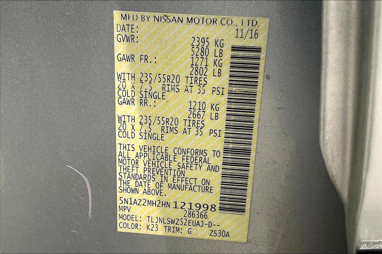 2017 NISSAN MURANO S Houston TX