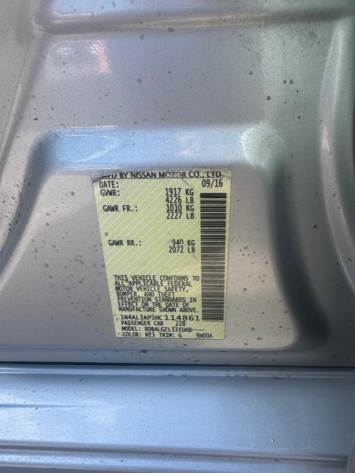 2017 Nissan Altima 2.5 S Austin TX