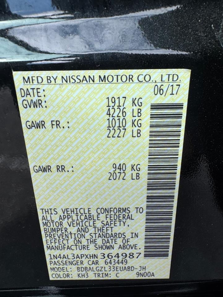2017 Nissan Altima 2.5 S Austin TX