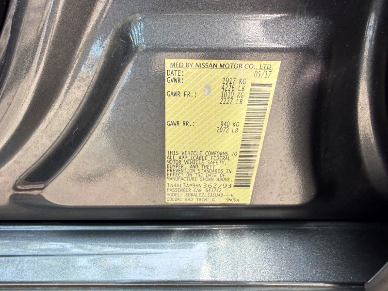 2017 Nissan Altima 2.5 S Miramar FL