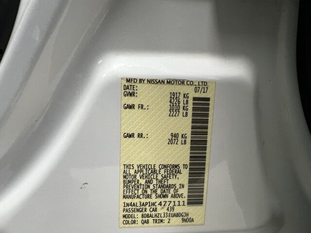 2017 Nissan Altima 2.5 SR Loveland CO