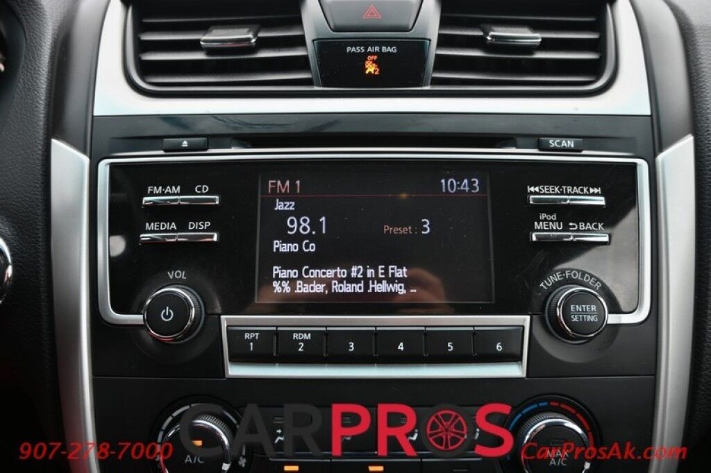 2017 Nissan Altima S - 2.5L 4-Cyl - Automatic - Power Driver's Seat - Cruise Control - Power Locks, Windows & Mirrors - Bluetooth - Back Up Camera - Keyless Entry & Push To Start - 39 MPG Anchorage AK