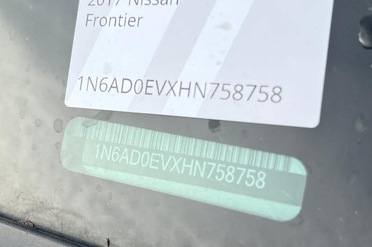 2017 Nissan Frontier SV V6 Roseville CA