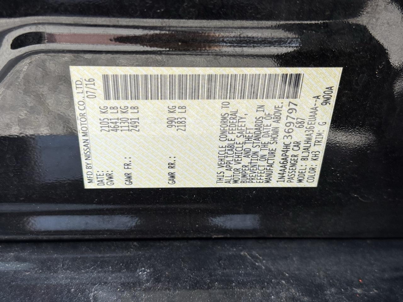 2017 Nissan Maxima Platinum Crestwood KY