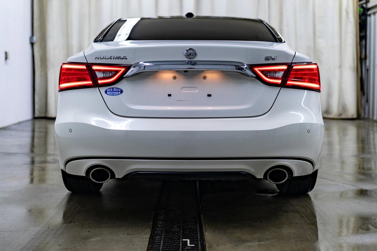 2017 Nissan Maxima SV Leather Nav BCam Red Deer AB