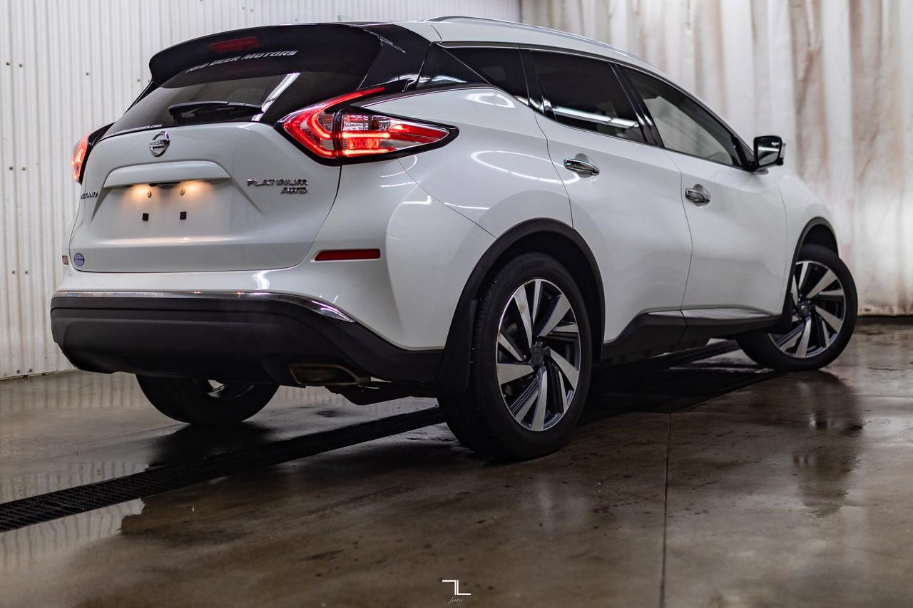 2017 Nissan Murano AWD Platinum Leather Roof Nav BCam Red Deer AB