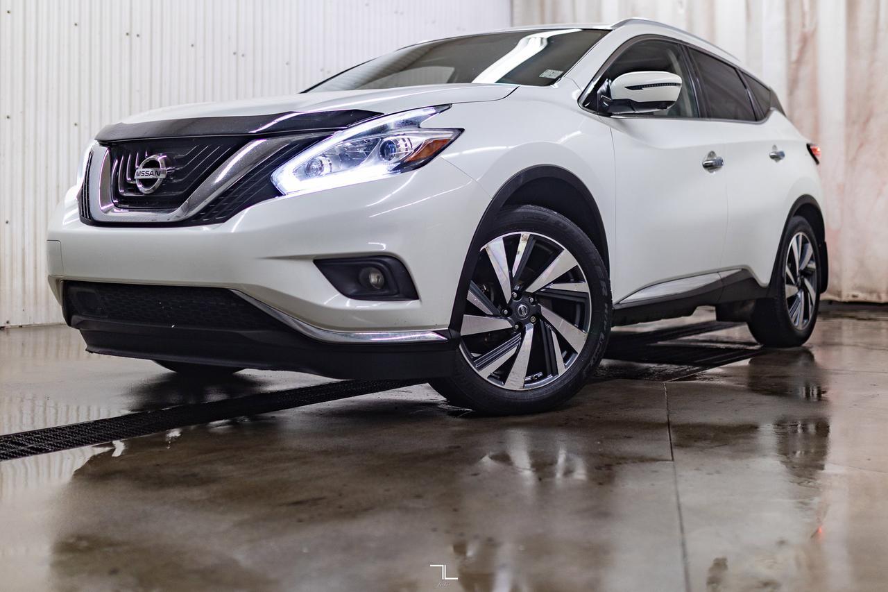 2017 Nissan Murano AWD Platinum Leather Roof Nav BCam Red Deer AB