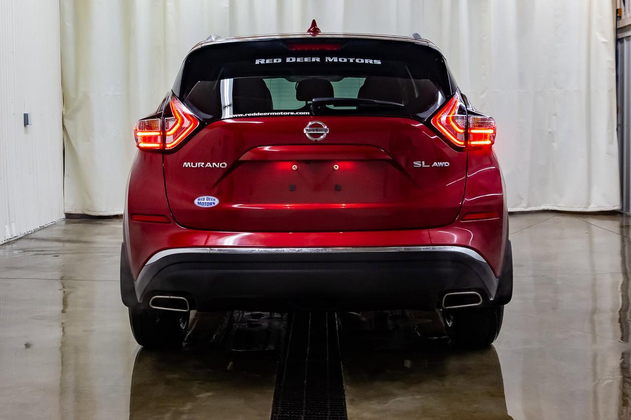 2017 Nissan Murano AWD SL Leather Roof Nav Red Deer AB