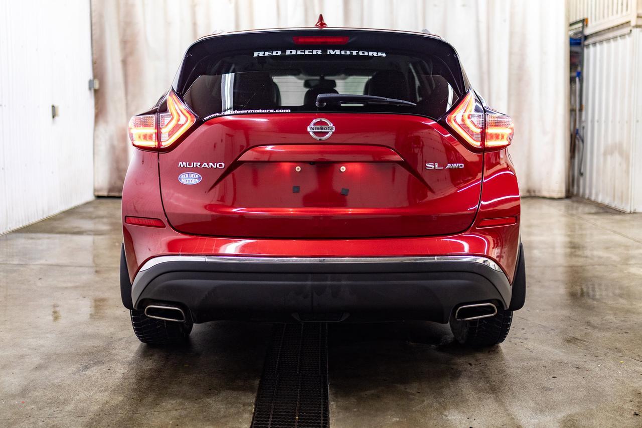2017 Nissan Murano AWD SL Leather Roof Nav Red Deer AB