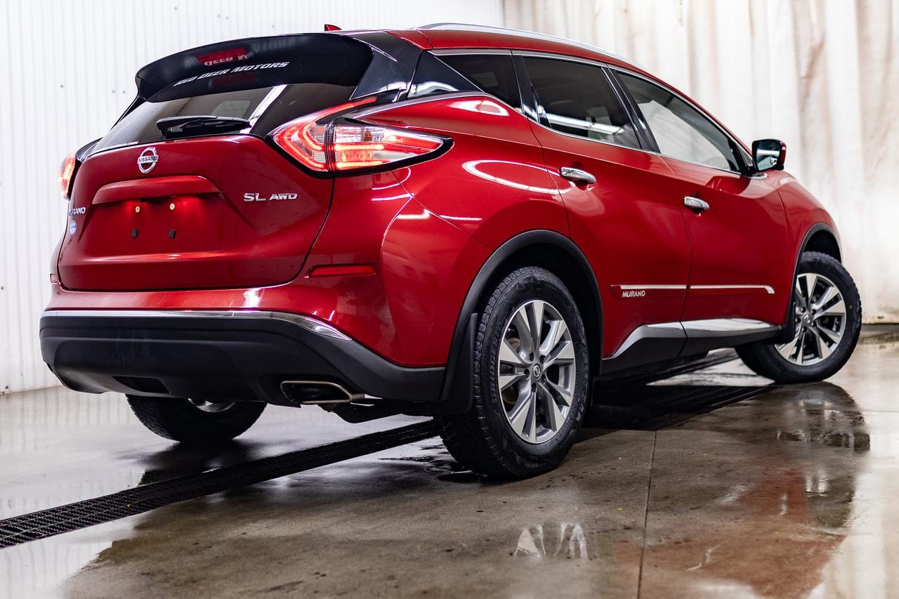 2017 Nissan Murano AWD SL Leather Roof Nav Red Deer AB