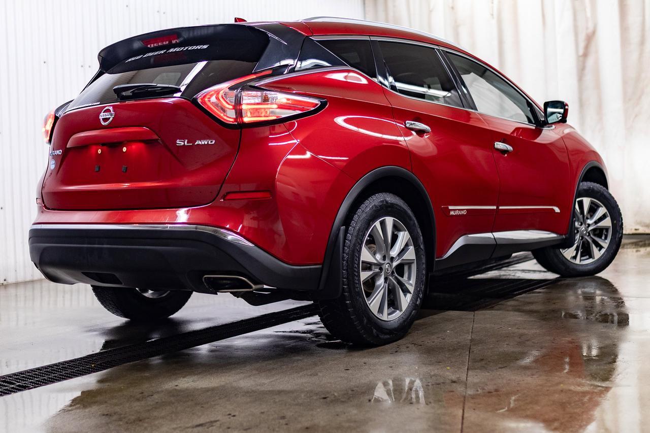 2017 Nissan Murano AWD SL Leather Roof Nav Red Deer AB