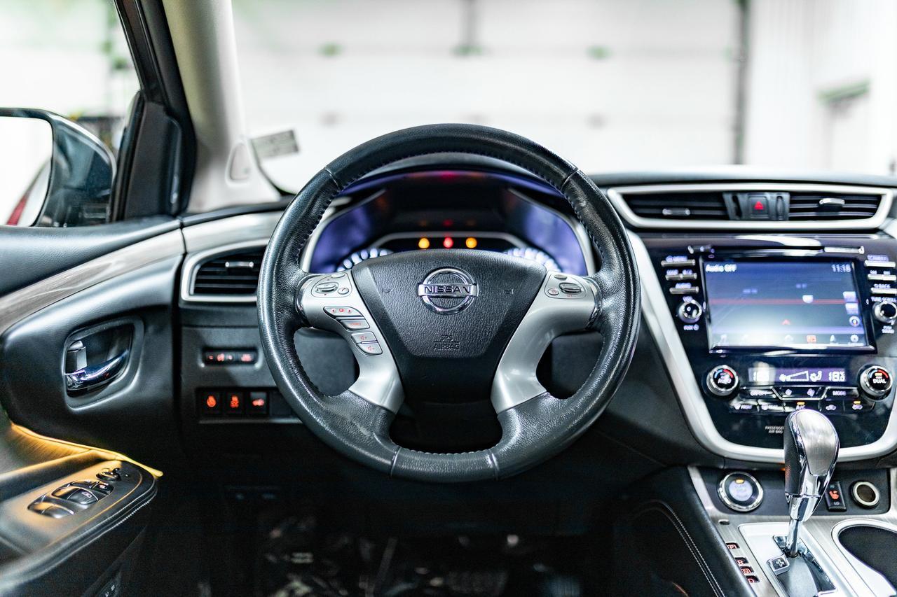 2017 Nissan Murano AWD SL Leather Roof Nav Red Deer AB