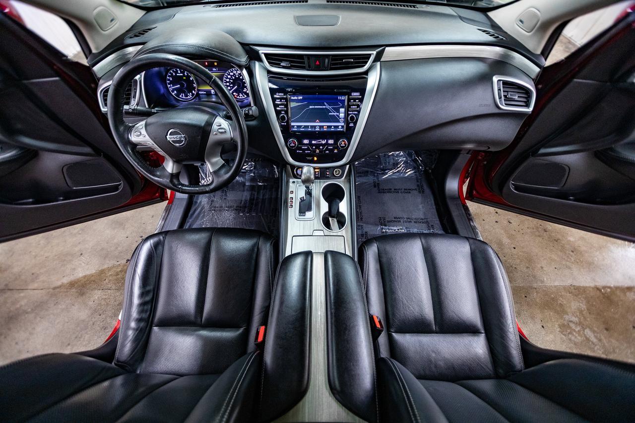 2017 Nissan Murano AWD SL Leather Roof Nav Red Deer AB