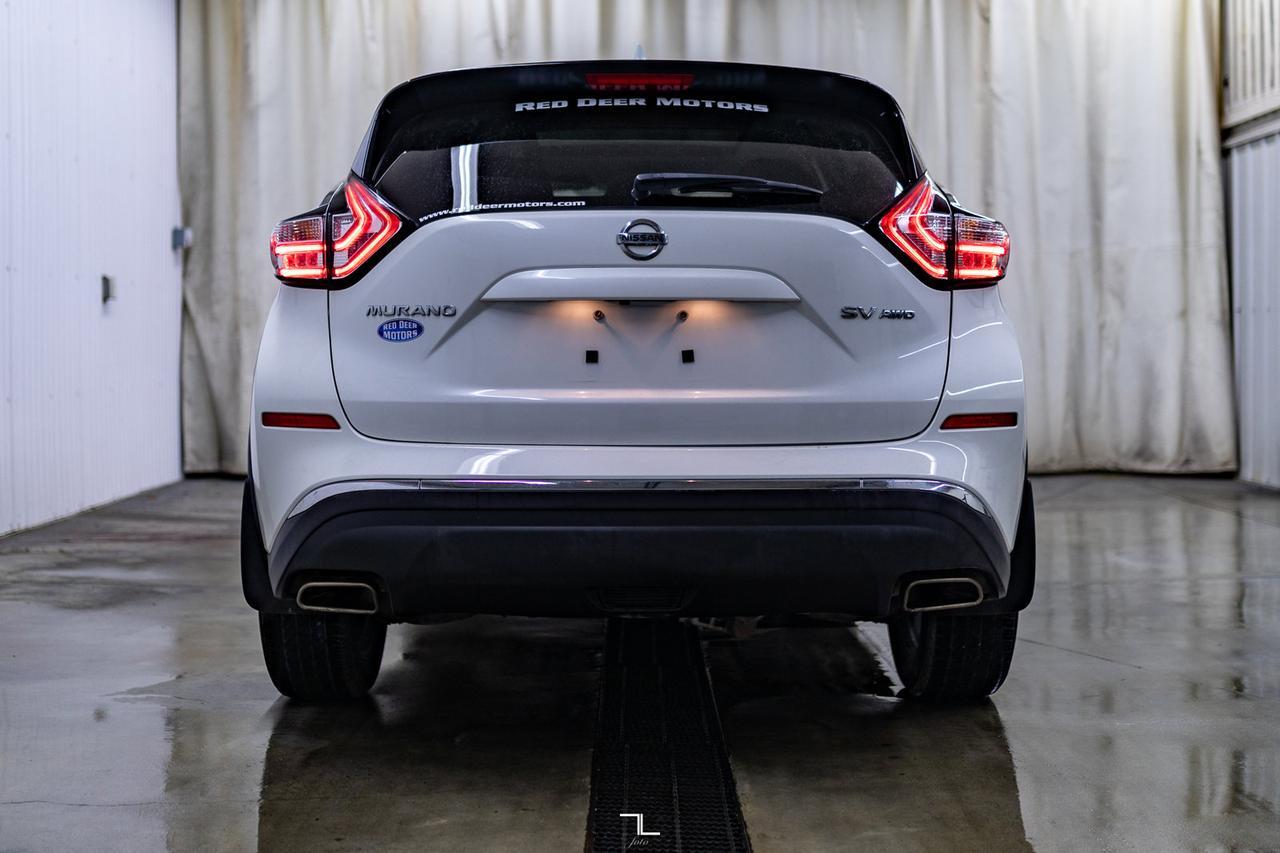 2017 Nissan Murano AWD SV Nav Roof BCam Red Deer AB