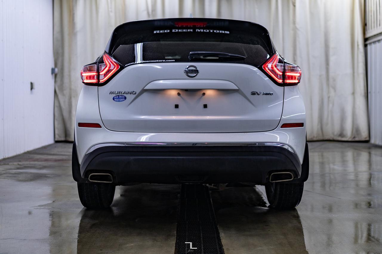 2017 Nissan Murano AWD SV Nav Roof BCam Red Deer AB