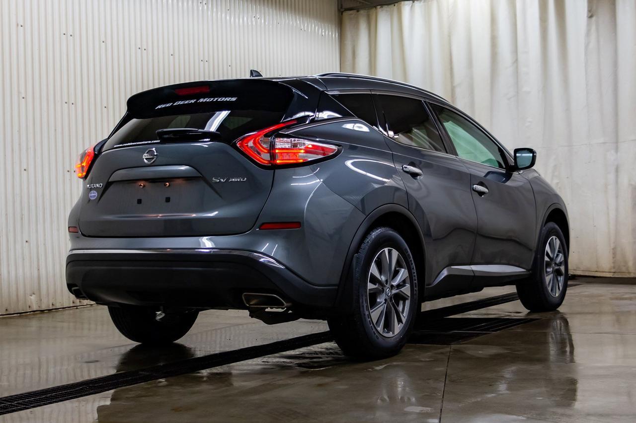 2017 Nissan Murano AWD SV Roof Nav BCam Red Deer AB
